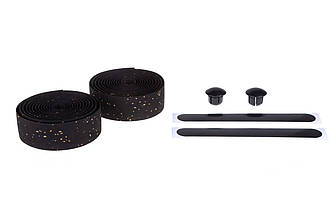 Обмотка керма ONRIDE Whip Cork, EVA-піна з пробкою чорний