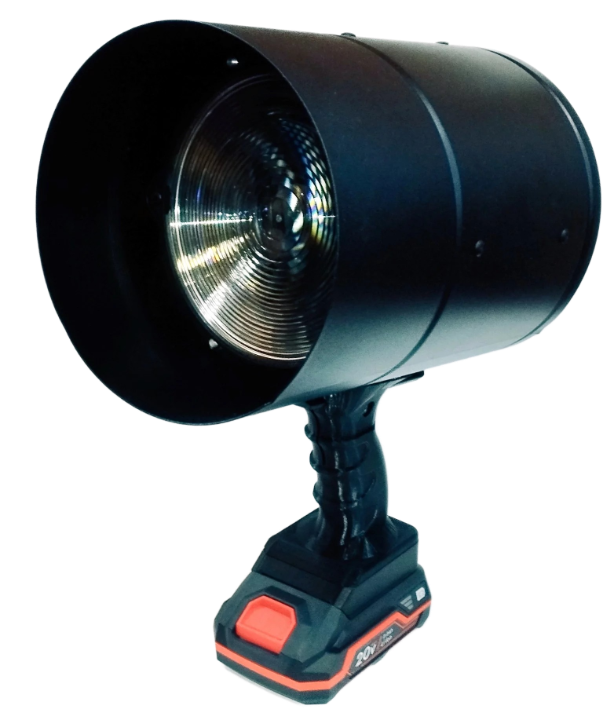 Прожектор світлодіодний спеціальний Зенітно-Пошуковий Ручний ЗПРмс-45 (з сторобоскопом), фото 1