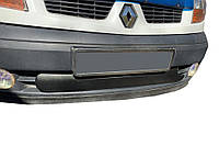 Зимняя накладка на решетку радиатора Renault Kangoo 2003-2008 (низ) глянцевая Digital Designs