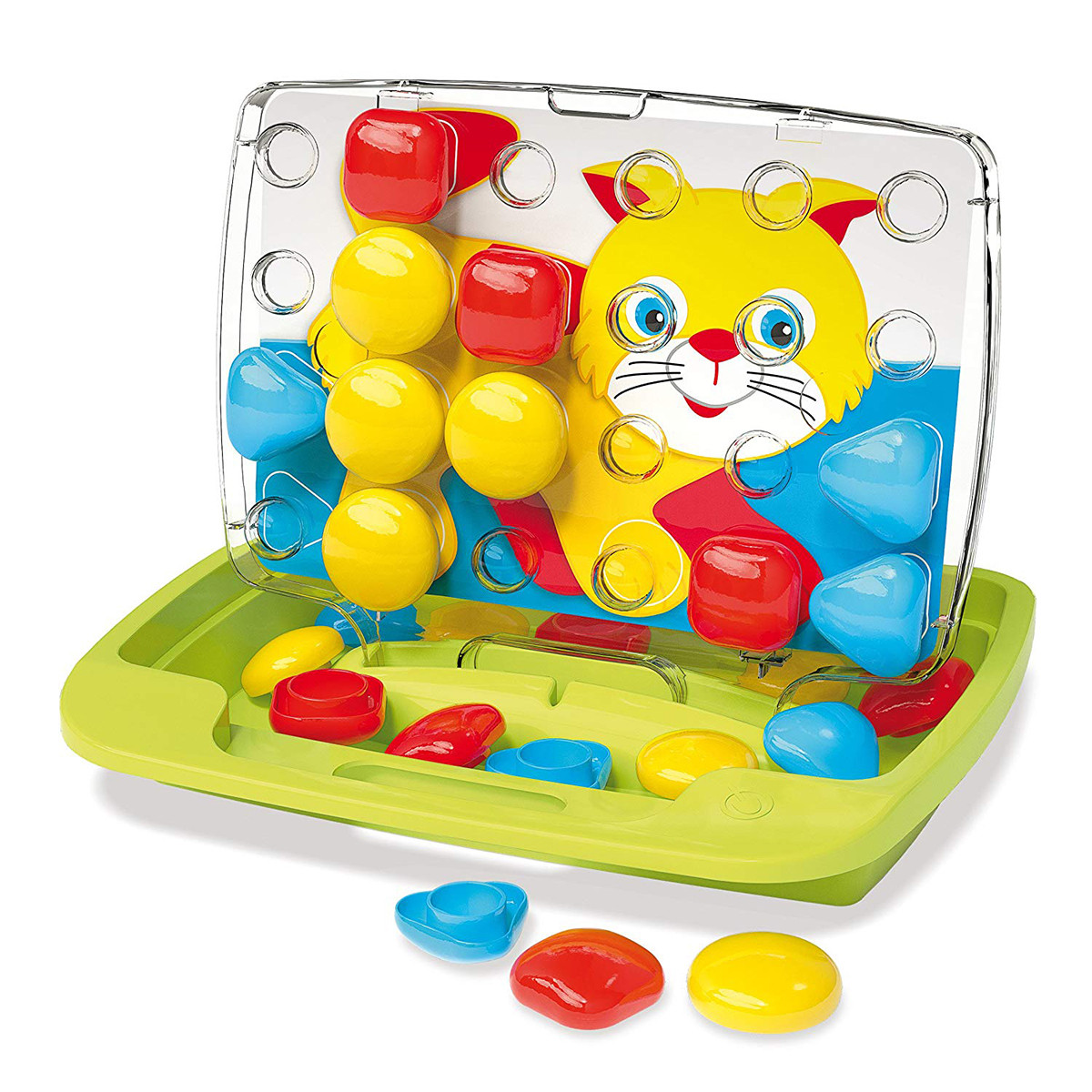 Уцінка. Розвиваючий набір для занять мозаїкою (фішки 30 шт.) Pixel Baby Quercetti 4401-Q, фото 1