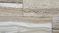 Плитка из травертина Traonix (Dune) vein cut Filled and Honed 1,2х30,5х61 см, бежевая матовая заполненная
