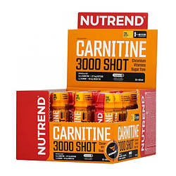 Жироспалювач для спорту L-карнітин Carnitine 3000 Shot (20*60 ml, pineapple), Nutrend