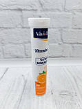 Вітамін С із смаком апельсину Vivi&Diet Sistema Immunitario Vitamina C 20 таблеток Італія, фото 2