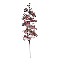 METALL.ORCHID FLOWER STEM PRPL 102CM SP 20342