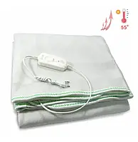 Простынь электрическая Electric Blanket 150х120см (белое) Электрическое покрывало, плед с подогревом