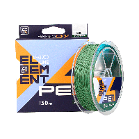 Шнур ZEOX Element PE X4 150м Moss Green #1.0