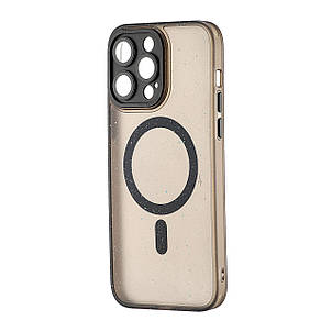 Чохол Splatter with MagSafe iPhone 14 Pro Max Black, фото 1