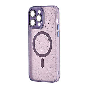 Чохол Splatter with MagSafe iPhone 14 Pro Max Purple, фото 1