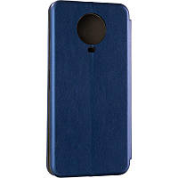 Чехол книжка для Nokia G10 ( синий цвет) / чехол на магните и с отделом для карт
