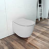 DAMA di VENEZIA унітаз підвісний безобідковий 36,3*51*40см з сидінням Slim Soft Close, фото 5