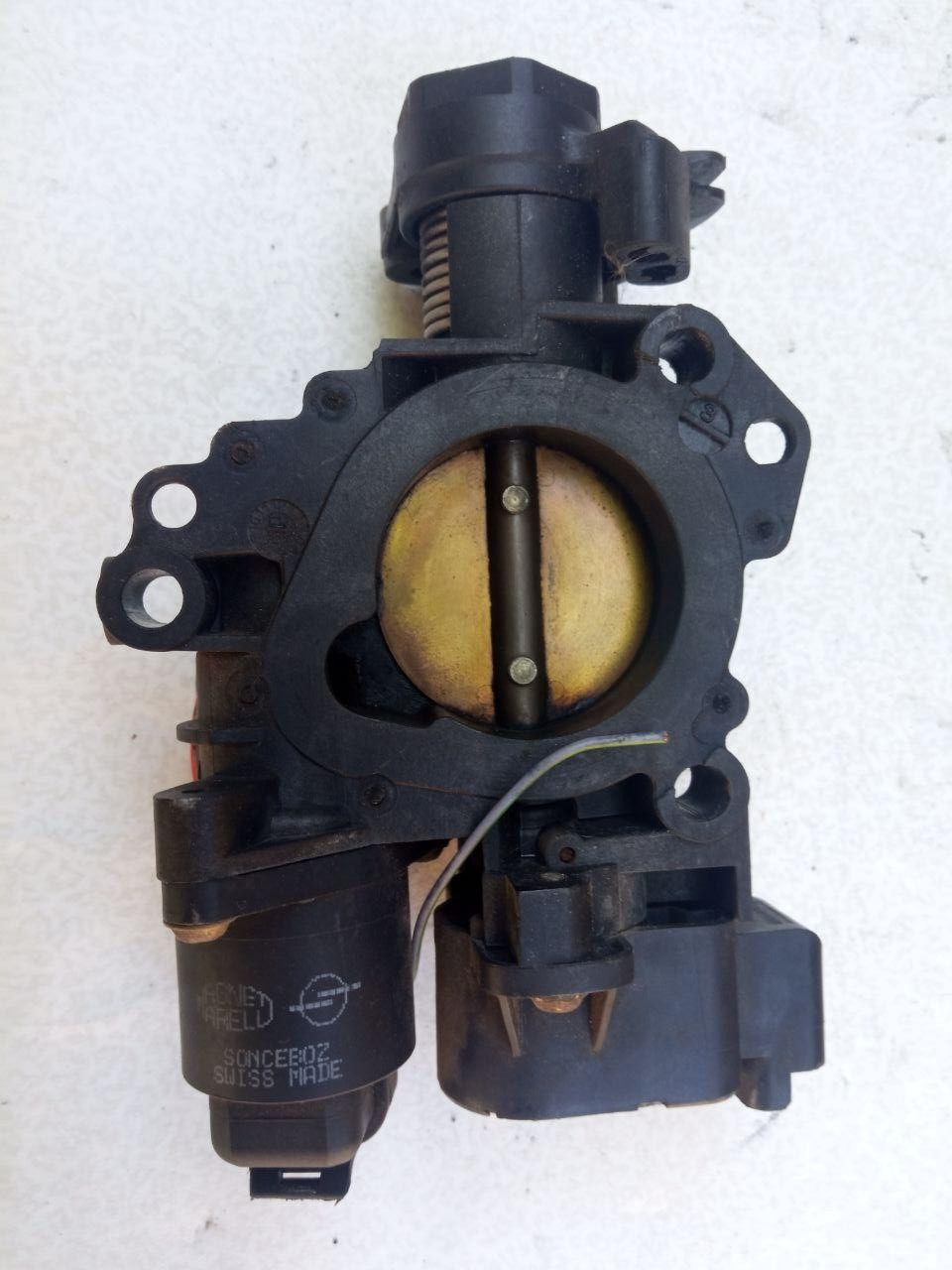 Дросельна заслінка Peugeot / Citroen Magneti Marelli 3382A 1842 / 96 424 732 80 / PSA 651 008:3 F00, фото 1
