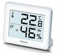 Термогигрометр Beurer, внутр. измерение, темп-ра, влажность, время, белый HM_16 (код 1492272)