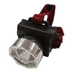 Ліхтар налобний на батарейках CR-1107, 3xAA