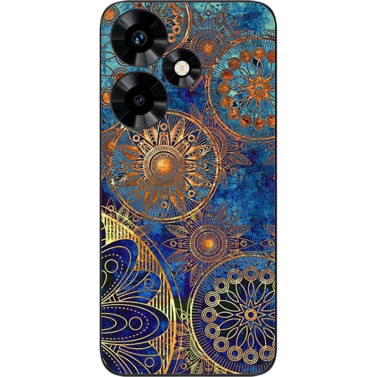 Силіконовий чохол Case для Infinix Hot 30 (X6831) з картинкою Круги