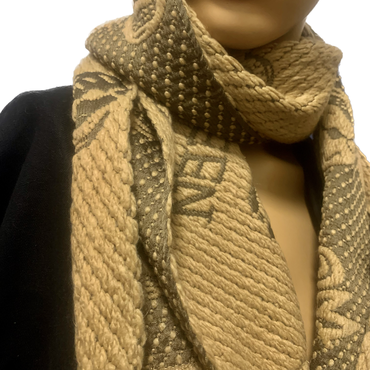 Шарф жіночий 190 × 30 см золотий, фото 1