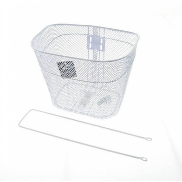 Корзинка для велосипеда, белая, фото 1