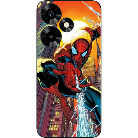 Силіконовий чохол Case для Infinix Hot 30 (X6831) з картинкою Людина-павук, фото 1