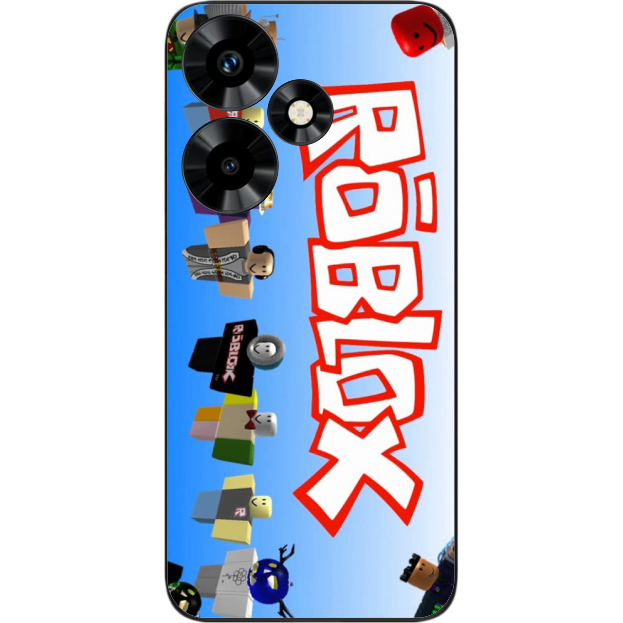 Силіконовий чохол Case для Infinix Hot 30 (X6831) з картинкою Ігри Roblox