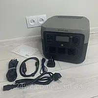 Бездротова портативна електростанція EcoFlow RIVER 2 PRO (1600 Вт 768Вт/год) з перехідниками, Зарядна станція