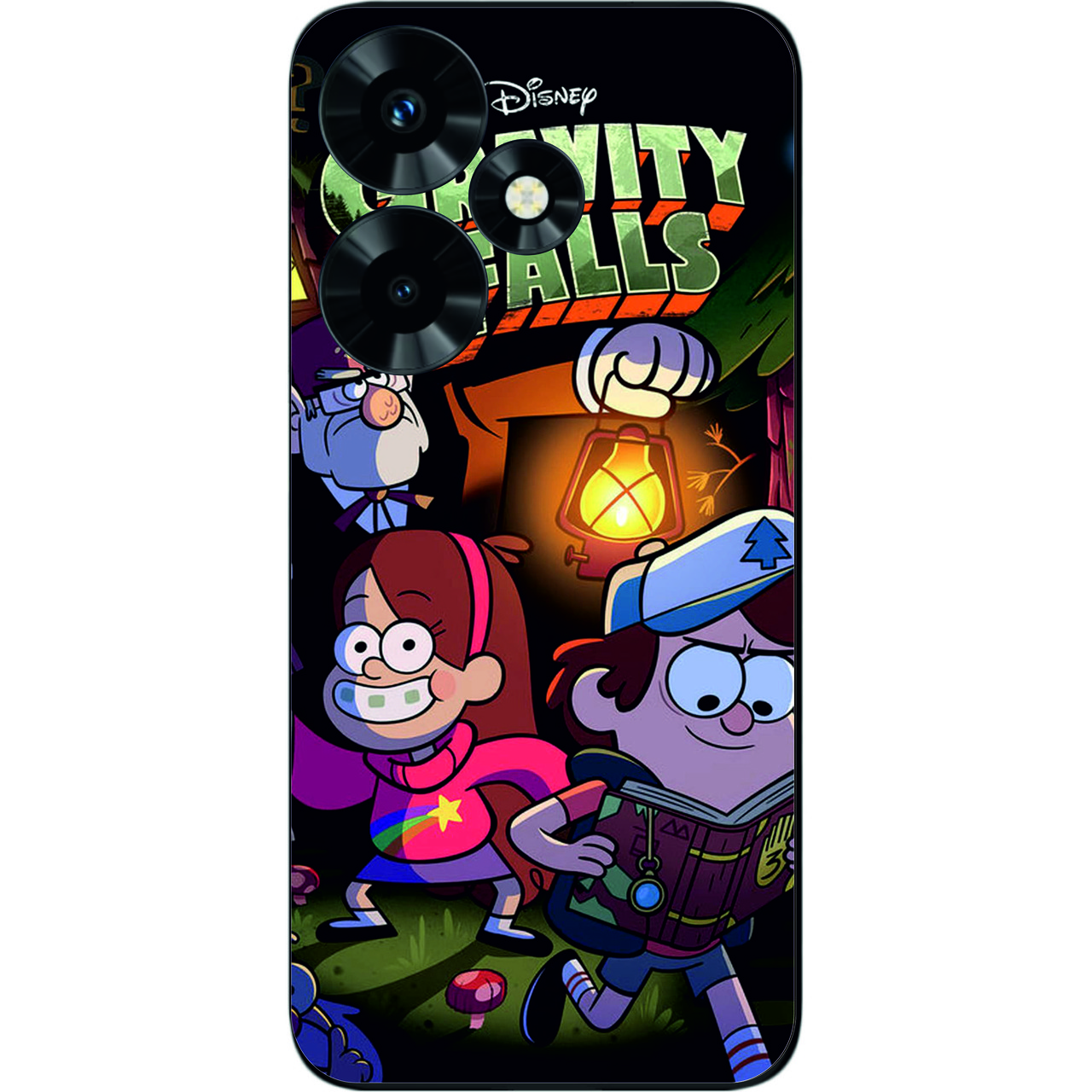 Силіконовий чохол Case для Infinix Hot 30 (X6831) з картинкою Діпер і Мейбл