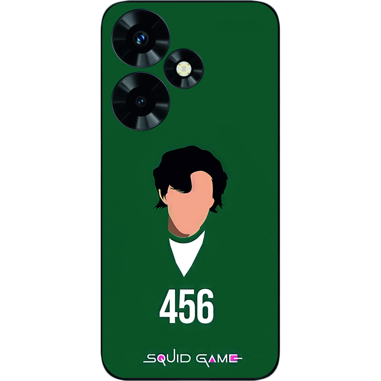 Силіконовий чохол Case для Infinix Hot 30 (X6831) з картинкою Гра в кальмара Гравець 456