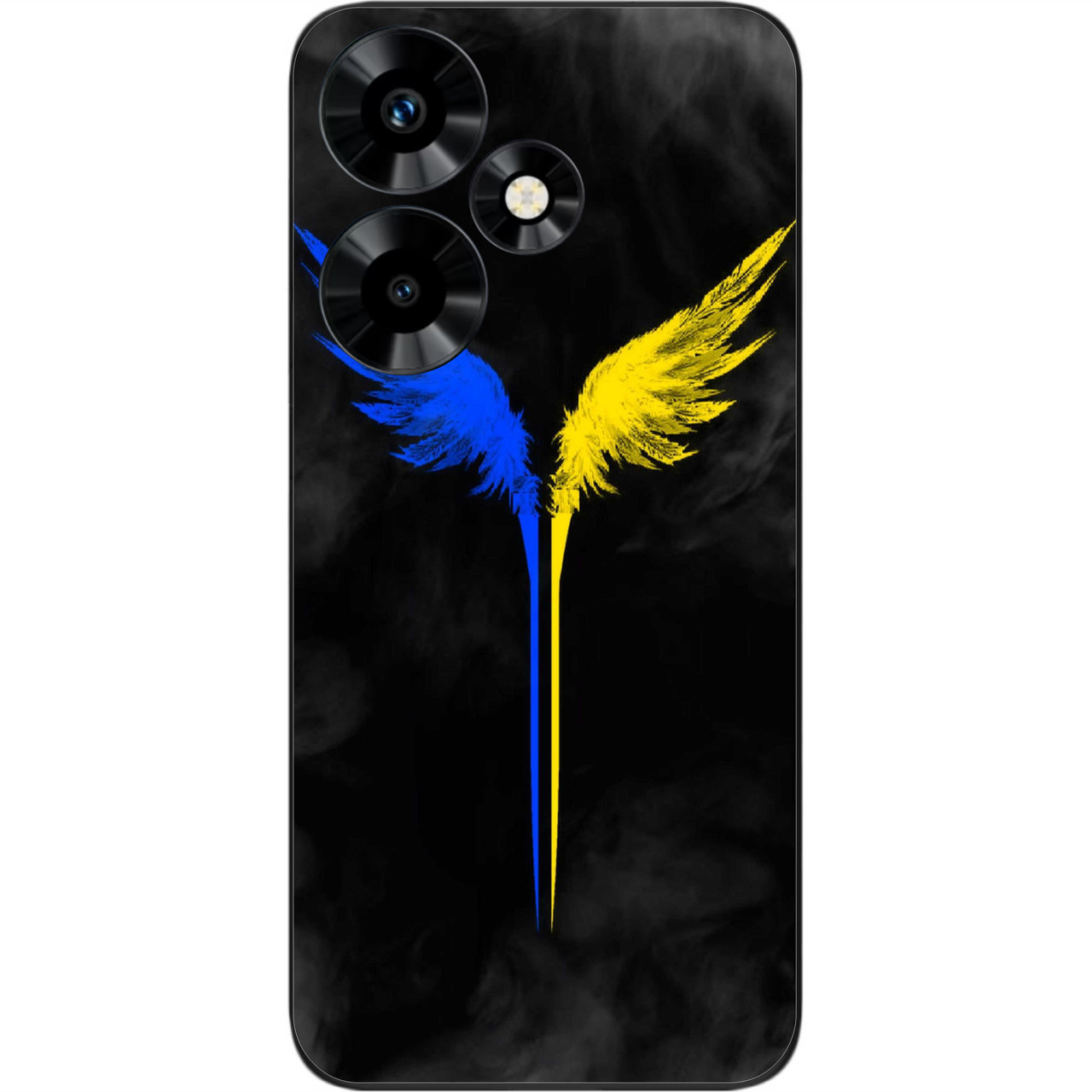 Силіконовий чохол Case для Infinix Hot 30 (X6831) з картинкою Крилья