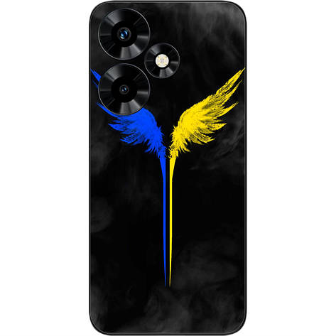 Силіконовий чохол Case для Infinix Hot 30 (X6831) з картинкою Крилья, фото 1