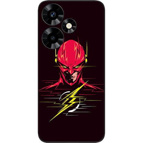 Силіконовий чохол Case для Infinix Hot 30 (X6831) з картинкою Флеш, фото 1