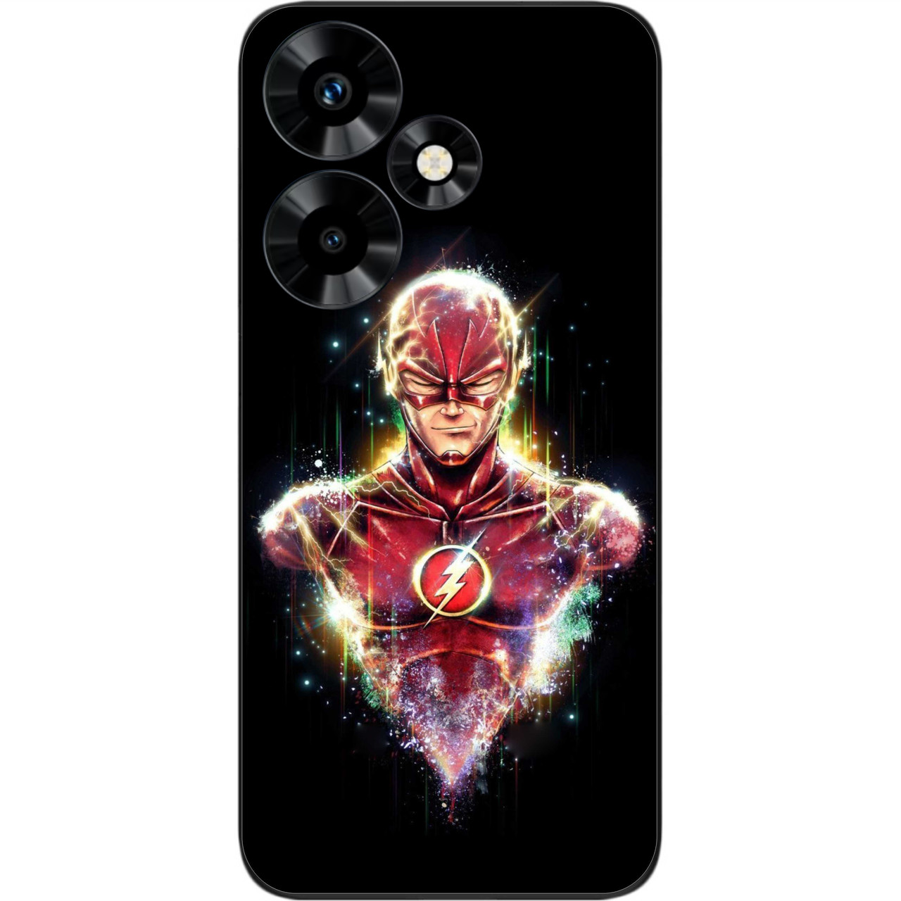 Силіконовий чохол Case для Infinix Hot 30 (X6831) з картинкою Супергерой Флеш