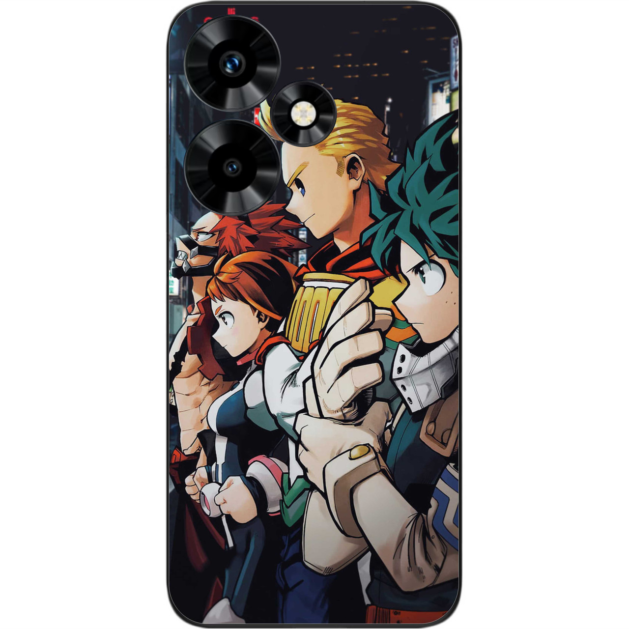 Силіконовий чохол Case для Infinix Hot 30 (X6831) з картинкою Моя геройська академія