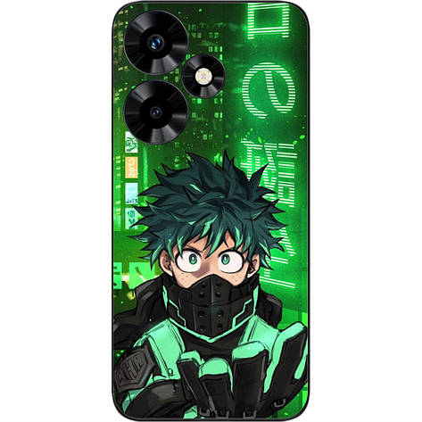 Силіконовий чохол Case для Infinix Hot 30 (X6831) з картинкою Ізуку Мідорія, фото 1