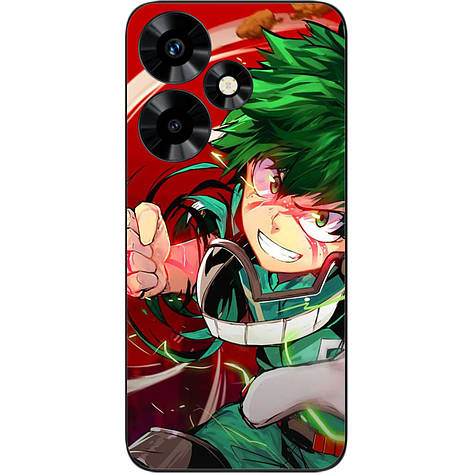 Силіконовий чохол Case для Infinix Hot 30 (X6831) з картинкою Izuku Midoriya, фото 1