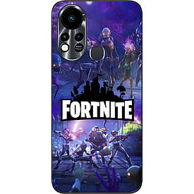 Силіконовий чохол Case для Infinix Hot 11s з картинкою Герої Fortnite