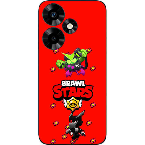 Силіконовий чохол Case для Infinix Hot 30 (X6831) з картинкою Бравл Битва, фото 1