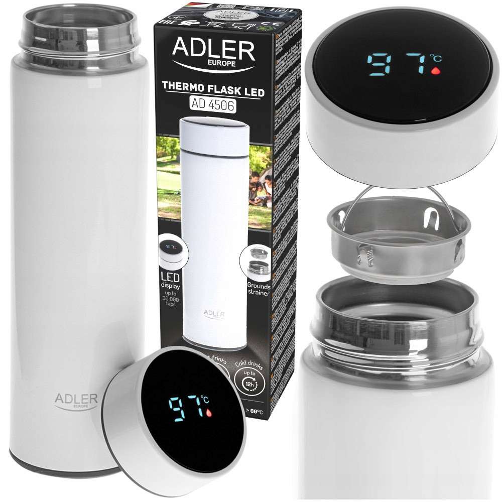 Термос Adler AD 4506w LED