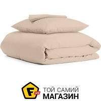Комплект постельного белья 160x220 см бежевый Cosas Подростковый комплект на резинке MAGNOLIA (4822052096741)