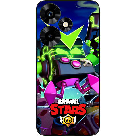 Силіконовий чохол Case для Infinix Hot 30 (X6831) з картинкою Бравл Вірусний 8 Біт, фото 1