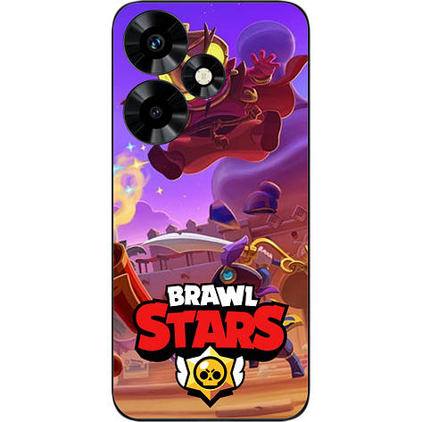 Силіконовий чохол Case для Infinix Hot 30 (X6831) з картинкою Бравл Тара Джин, фото 1