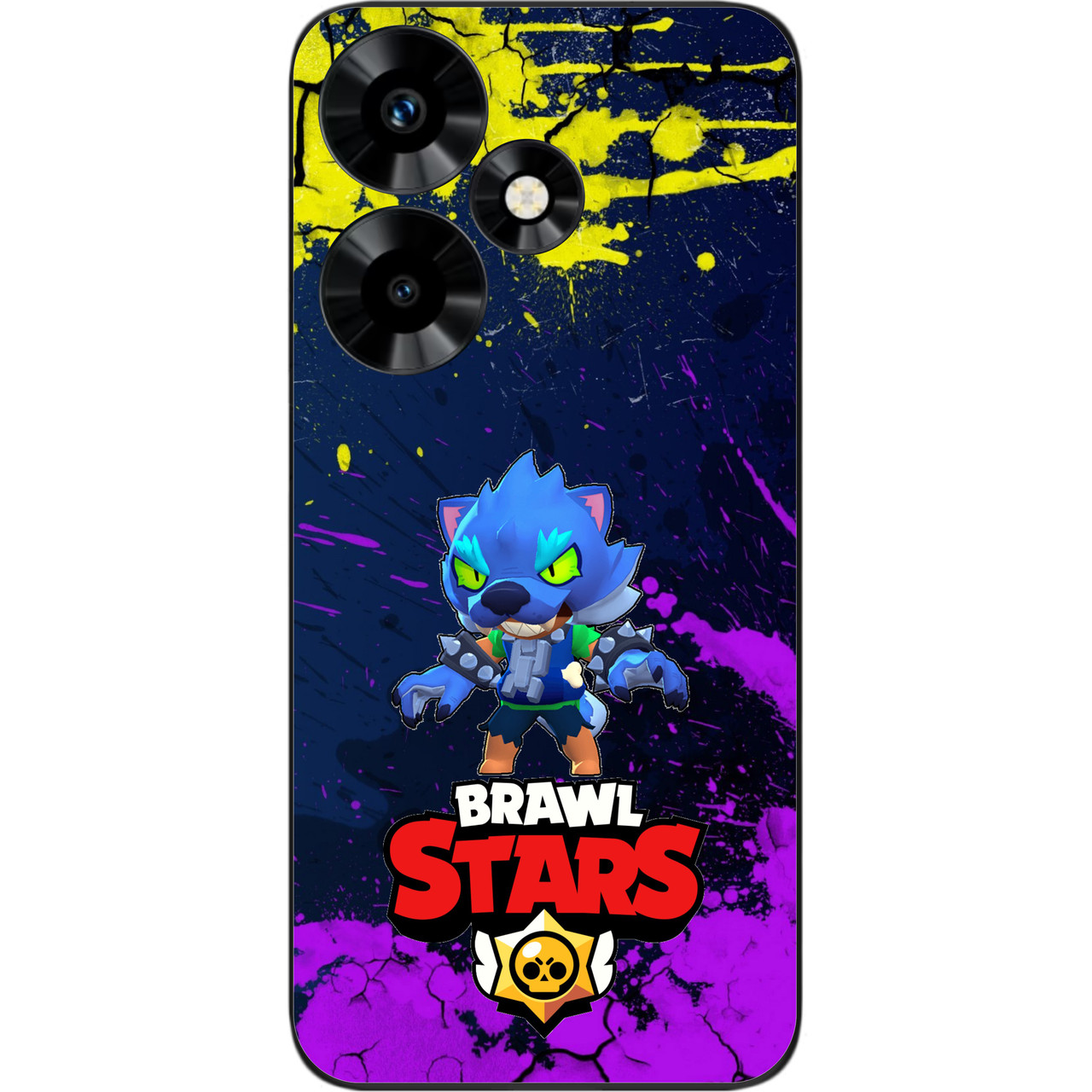 Силіконовий чохол Case для Infinix Hot 30 (X6831) з картинкою Бравл Леон