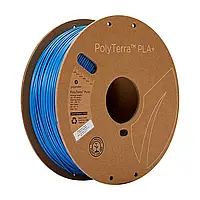 PolyTerra PLA Plus Filament (пластик) для 3D принтера Polymaker 1кг, 1.75мм, синій