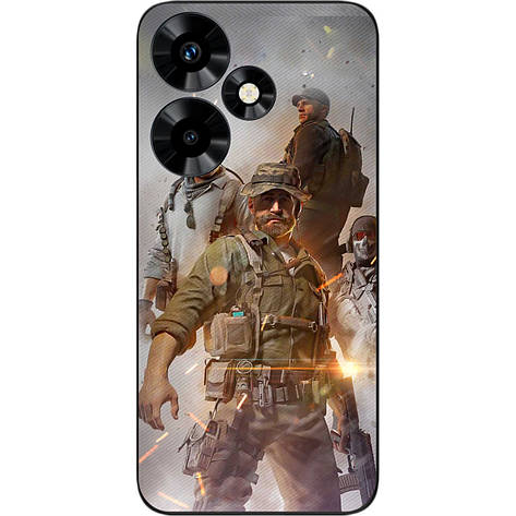 Силіконовий чохол Case для Infinix Hot 30 (X6831) з картинкою Call of Duty Captain Jhon Джон, фото 1