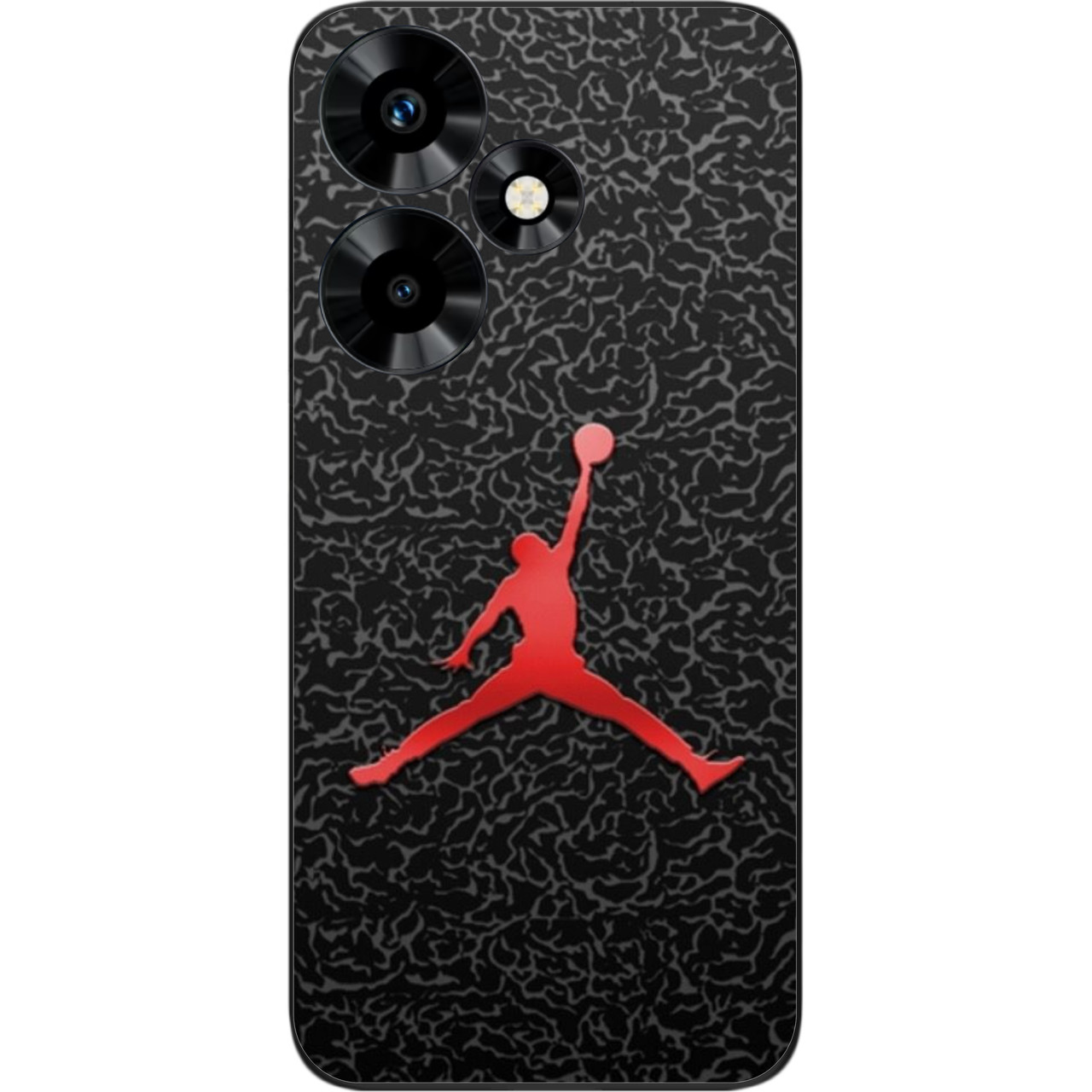 Силіконовий чохол Case для Infinix Hot 30 (X6831) з картинкою Джордан