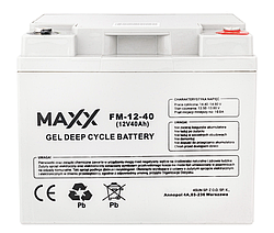 Акумулятор гелевий 4SUN глибокого циклу MAXX 40 Ah 12 V FM-12-40Ah