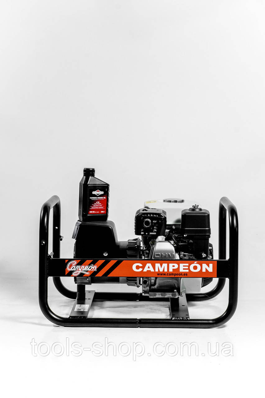 Генератор бензиновий однофазний Campeon GP3000M 2.4 кВт + моторна олива в подарунок