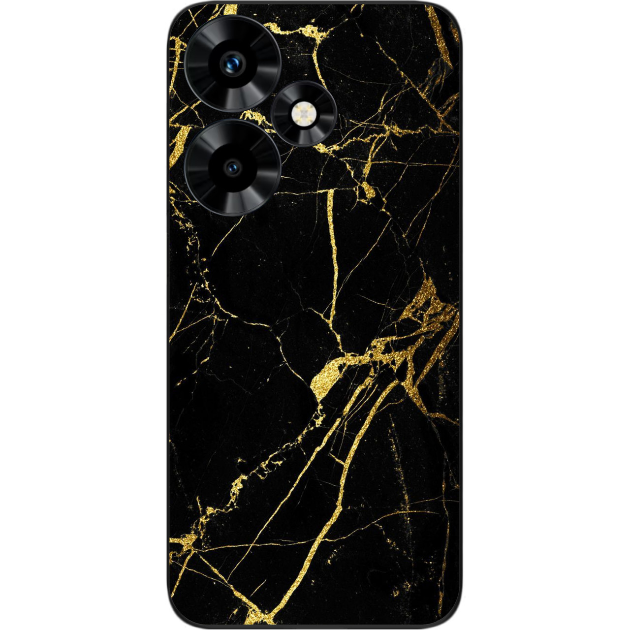 Оригінальний силіконовий чохол Case для Infinix Hot 30 (X6831) з картинкою Мармур