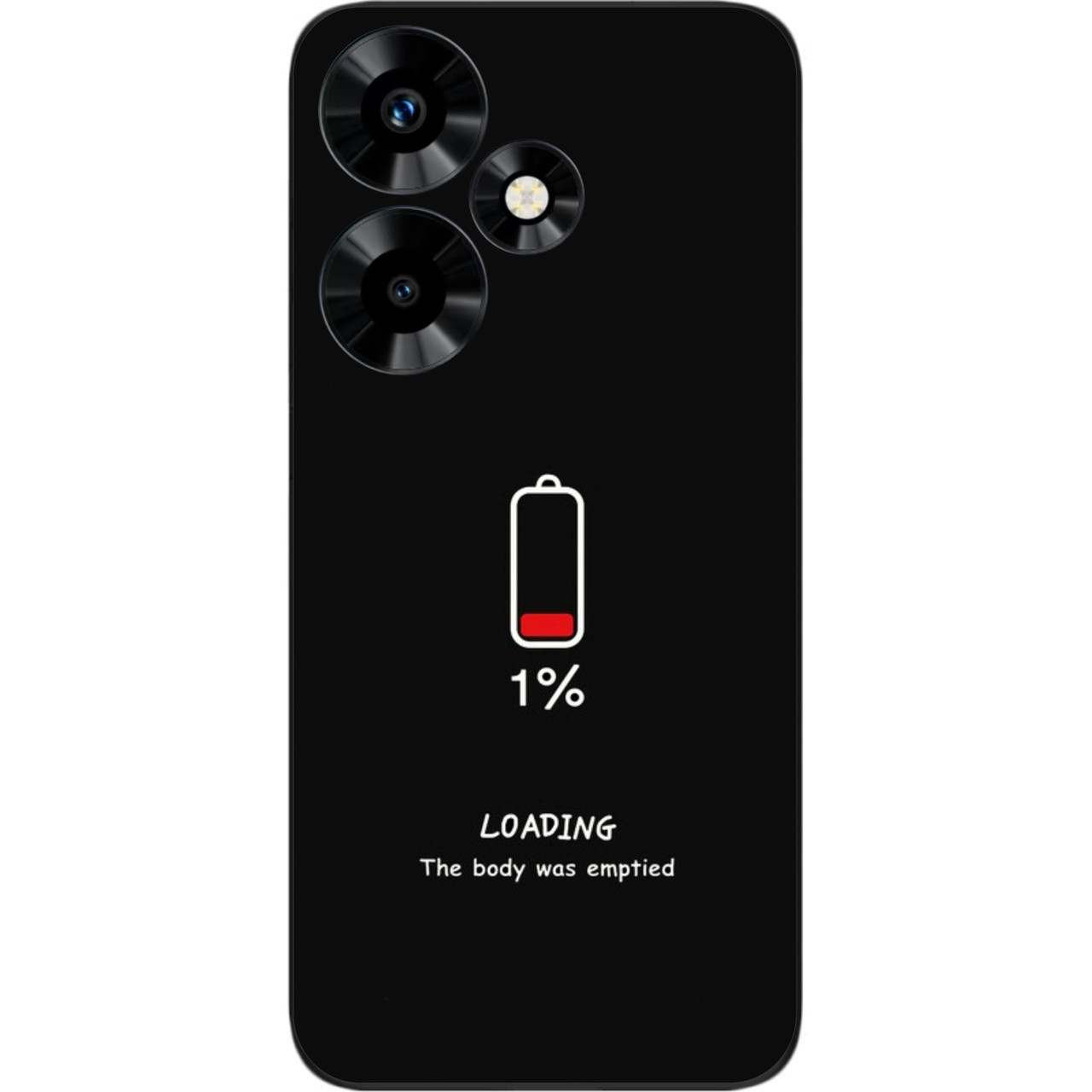 Оригінальний чохол Case для Infinix Hot 30 (X6831) з картинкою Заряджання