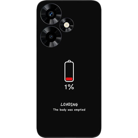 Оригінальний чохол Case для Infinix Hot 30 (X6831) з картинкою Заряджання, фото 1