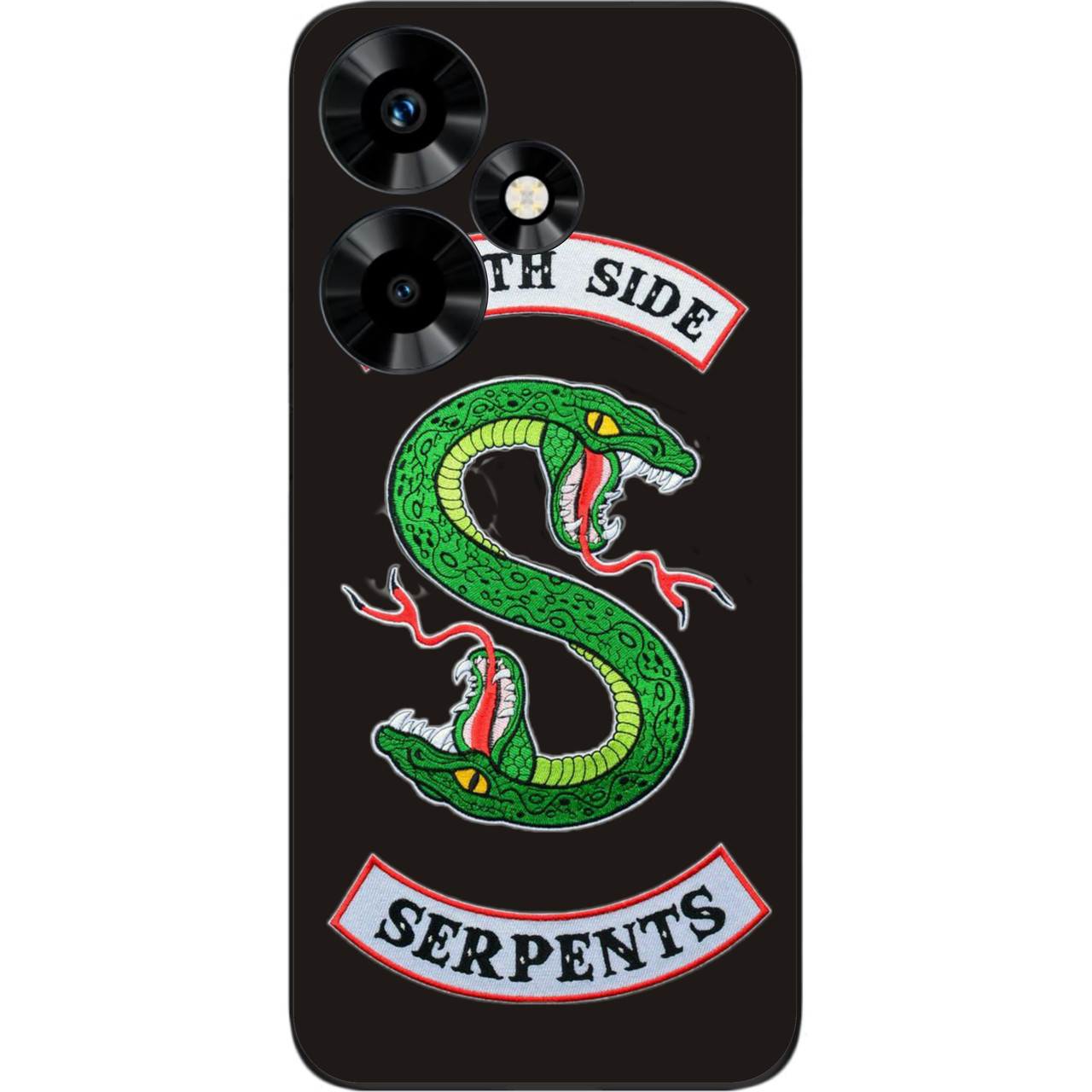 Оригінальний чохол Case для Infinix Hot 30 (X6831) з картинкою Змій