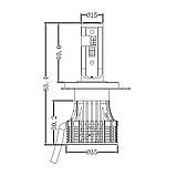 Автолампа NEXTONE LED L6 H4 HI/LOW 5500K, фото 4