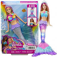 Barbie Барби дримтопия сверкающая русалка Dreamtopia Twinkle Lights Mermaid Doll